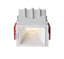 Встраиваемый светильник Maytoni Technical Alfa LED DL043-01-10W3K-SQ-W-1