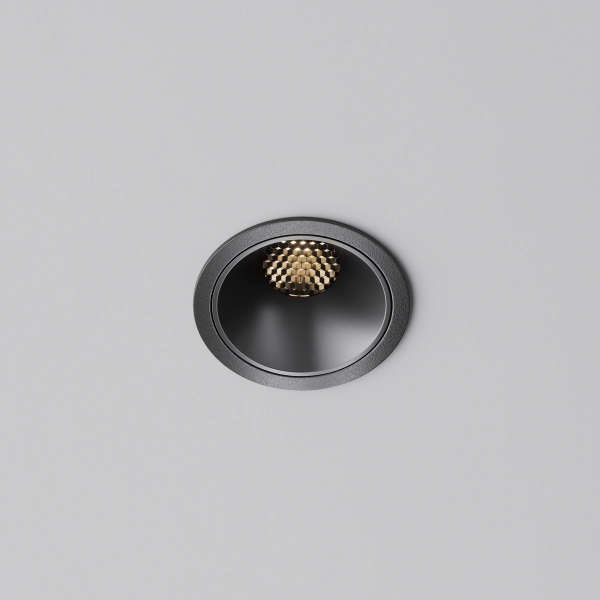 Встраиваемый светильник Maytoni Technical Alfa LED DL043-01-10W3K-RD-B-1 Встраиваемый светильник Maytoni Technical Alfa LED DL043-01-10W3K-RD-B-1