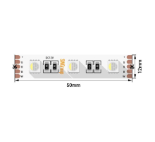 Светодиодная лента SWG 19,2W/m  60Led/m 5050SMD RGB/холодный белый 5M SWG560-12-19.2-RGB+W-M 009713