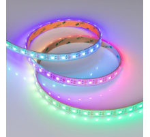 Светодиодная влагозащищенная лента Arlight Бегущий огонь 8W/m 60Led/m 5060SMD разноцветный 5M SPI-P-B60-12mm 12V RGB-PX1-BPT 041615(1)