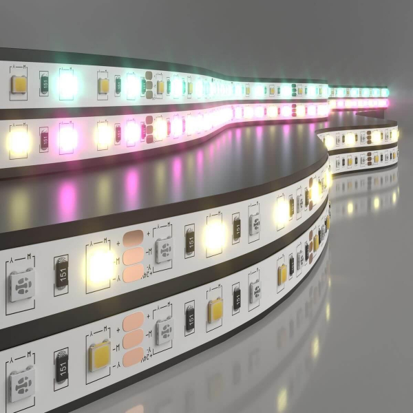 Светодиодная лента Elektrostandard 14,4W/m 60LED/m 5050SMD MIX RGB/теплый белый 5M a053728 Светодиодная лента Elektrostandard 14,4W/m 60LED/m 5050SMD MIX RGB/теплый белый 5M a053728