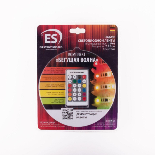 Светодиодная влагозащищенная лента Elektrostandard 7,2W/m 30LED/m 5050SMD RGB 5M a049849 Светодиодная влагозащищенная лента Elektrostandard 7,2W/m 30LED/m 5050SMD RGB 5M a049849