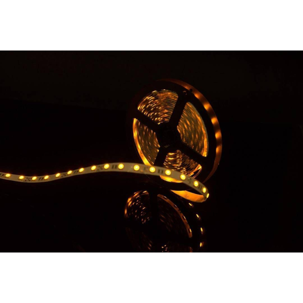 Светодиодная лента SWG 14,4W/m  60Led/m 5050SMD желтый 5M SWG560-12-14.4-Y-M 009262