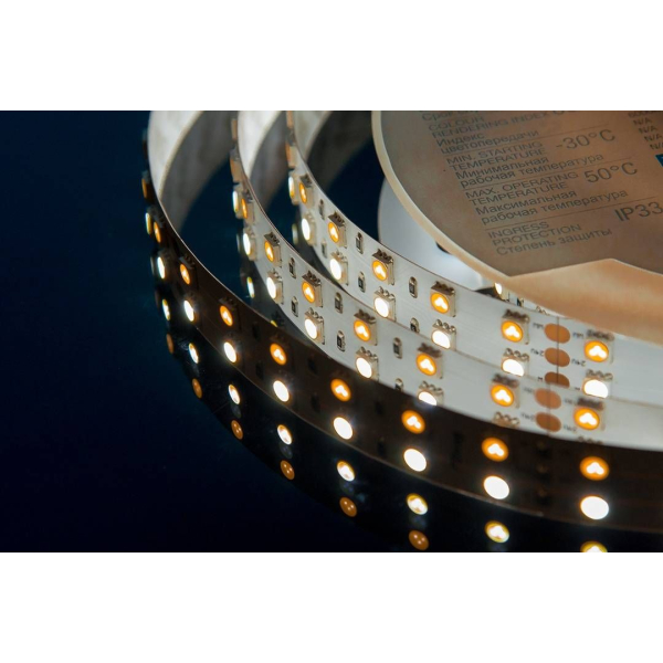 Светодиодная влагозащищенная лента DesignLed 28,8W/m 120LED/m 5050SMD теплый/холодный белый 5M 000515