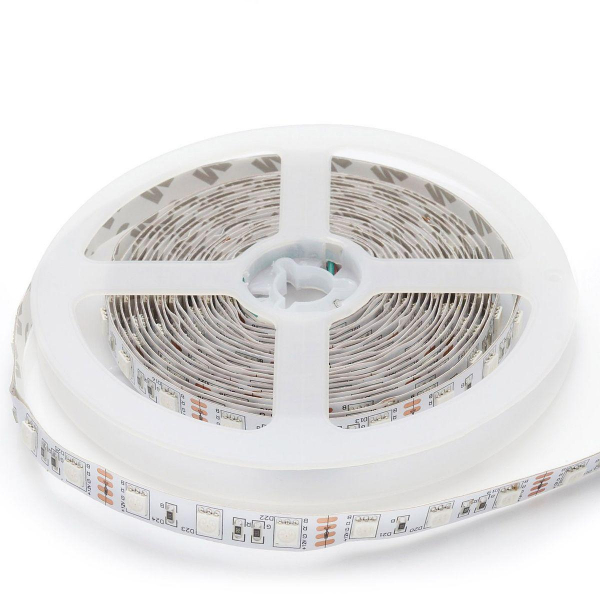 Светодиодная влагозащищенная лента Apeyron 14,4W/m 60LED/m 5050SMD разноцветная 5M 00-75 Светодиодная влагозащищенная лента Apeyron 14,4W/m 60LED/m 5050SMD разноцветная 5M 00-75