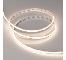 Светодиодная лента Arlight 8W/m 320LED/m CSP теплый белый 5М COB-X320-8mm 24V Warm3500 044584