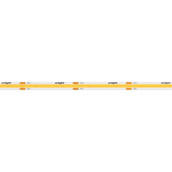 Светодиодная лента Arlight 8W/m 480LED/m CSP дневной белый 5M COB-X480-8mm 24V Day4000 039058 Светодиодная лента Arlight 8W/m 480LED/m CSP дневной белый 5M COB-X480-8mm 24V Day4000 039058