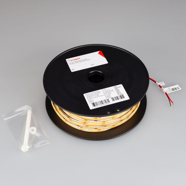 Светодиодная лента Arlight 10W/m 480LED/m CSP дневной белый 50М COB-X480-8mm 48V Day4000 043259 Светодиодная лента Arlight 10W/m 480LED/m CSP дневной белый 50М COB-X480-8mm 48V Day4000 043259