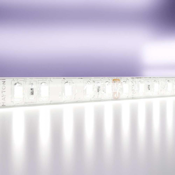 Светодиодная влагозащищенная лента Maytoni Technical 14,4W/m 120LED/m 2835SMD холодный белый 5M 10153 Светодиодная влагозащищенная лента Maytoni Technical 14,4W/m 120LED/m 2835SMD холодный белый 5M 10153