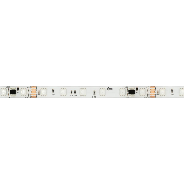 Светодиодная лента герметичная Arlight 14W/m 60LED/m 5060SMD разноцветный 5М DMX-SE-B60-10mm 24V 039607 Светодиодная лента герметичная Arlight 14W/m 60LED/m 5060SMD разноцветный 5М DMX-SE-B60-10mm 24V 039607