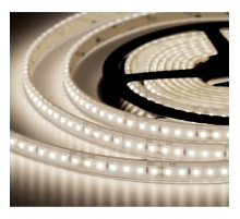 Лента светодиодная ELFLED 600SMD диодов (2835), 24В, IP67, 5м, САУНА, белый нейтральный 4000-4500К ELF-600SMDnw4000-Sau24