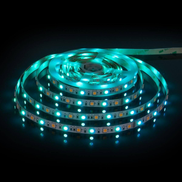 Светодиодная лента Elektrostandard 14,4W/m 60LED/m 5050SMD MIX RGB/теплый белый 5M a053728 Светодиодная лента Elektrostandard 14,4W/m 60LED/m 5050SMD MIX RGB/теплый белый 5M a053728