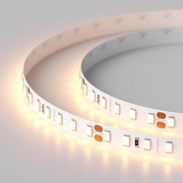 Светодиодная лента Arlight 14,4W/m 120LED/m 2835SMD теплый белый 5M 018111(2) Светодиодная лента Arlight 14,4W/m 120LED/m 2835SMD теплый белый 5M 018111(2)