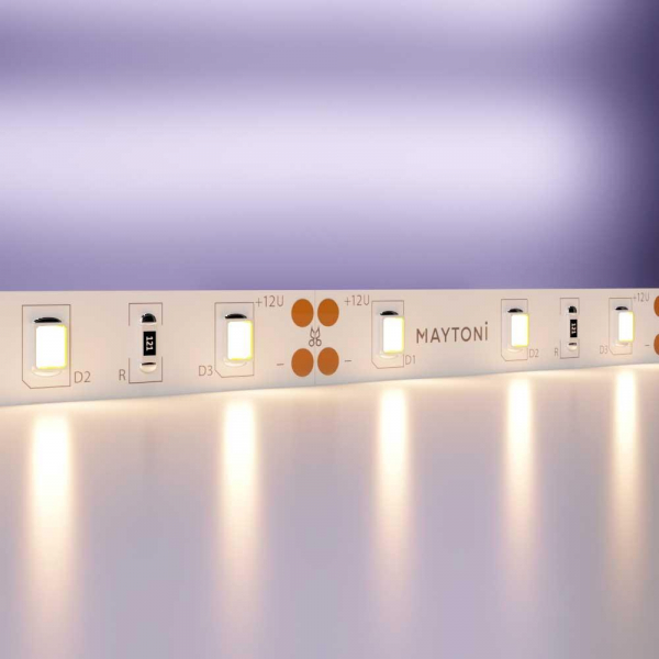 Светодиодная лента Maytoni Technical 7,2W/m теплый белый 5M 20001 Светодиодная лента Maytoni Technical 7,2W/m теплый белый 5M 20001