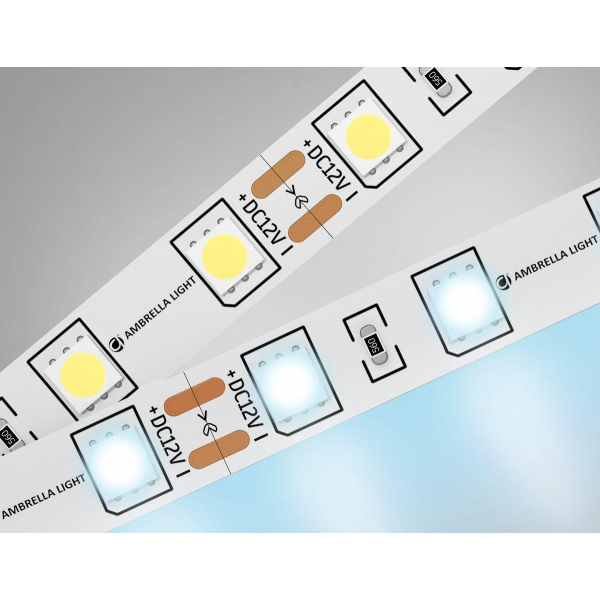 Светодиодная лента Ambrella Light 14,4W/m 60LED/m 5050SMD холодный белый 5M GS2003 Светодиодная лента Ambrella Light 14,4W/m 60LED/m 5050SMD холодный белый 5M GS2003