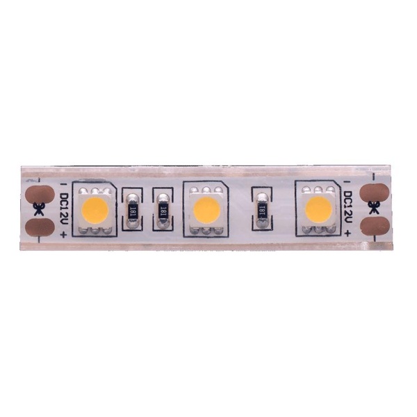 Светодиодная влагозащищенная лента SWG 14,4W/m  60Led/m 5050SMD теплый белый 5M SWG560-12-14.4-WW-68-M 009269