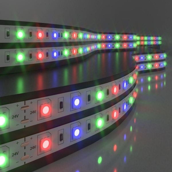 Светодиодная лента Elektrostandard 14,4W/m 60LED/m 5050SMD RGB 5M a052977 Светодиодная лента Elektrostandard 14,4W/m 60LED/m 5050SMD RGB 5M a052977