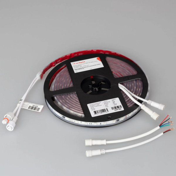 Светодиодная лента герметичная Arlight 14W/m 60LED/m 5060SMD разноцветный 5М DMX-PS-B60-12mm 24V 039182 Светодиодная лента герметичная Arlight 14W/m 60LED/m 5060SMD разноцветный 5М DMX-PS-B60-12mm 24V 039182
