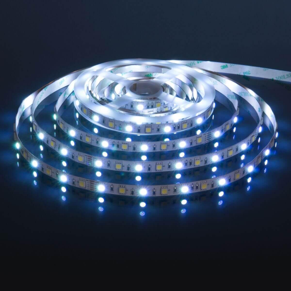 Светодиодная лента Elektrostandard 14,4W/m 60LED/m 5050SMD MIX RGB/холодный белый 5M a053731 Светодиодная лента Elektrostandard 14,4W/m 60LED/m 5050SMD MIX RGB/холодный белый 5M a053731