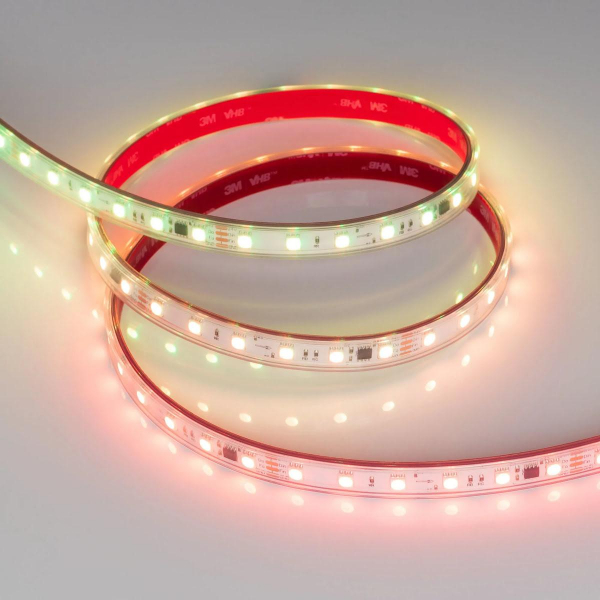 Светодиодная лента Arlight 12W/m 60LED/m 5060SMD разноцветный 5М SPI-PS-B60-12mm 24V 039181 Светодиодная лента Arlight 12W/m 60LED/m 5060SMD разноцветный 5М SPI-PS-B60-12mm 24V 039181