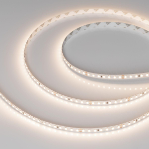 Светодиодная лента Arlight 5W/m 140Led/m 2835SMD теплый белый 5M UL-A140-8mm 24V Warm3500 046980