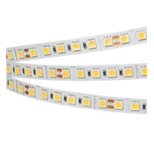 Светодиодная лента Arlight 23W/m 96LedLed/m 5060SMD теплый белый 5M RT-B96-10mm 24V Warm3500 040603