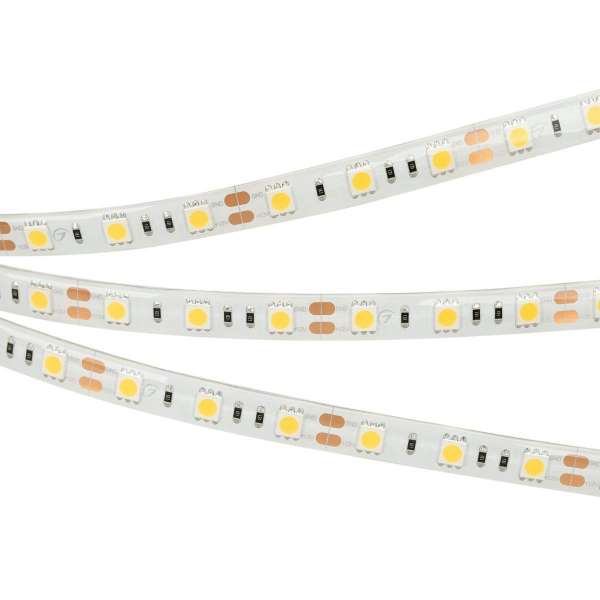 Светодиодная влагозащищенная лента Arlight 4W/m 60Led/m 5060SMD теплый белый 5M герметичная RTW-SE-B60-10mm 12V Warm3000 014692(3) Светодиодная влагозащищенная лента Arlight 4W/m 60Led/m 5060SMD теплый белый 5M герметичная RTW-SE-B60-10mm 12V Warm3000 014692(3)