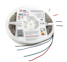 Светодиодная влагозащищенная лента ЭРА 14,4W/m 60LED/m 5050SMD RGB 5M LS5050-14,4-60-12-RGB-IP65-1 Б0002347