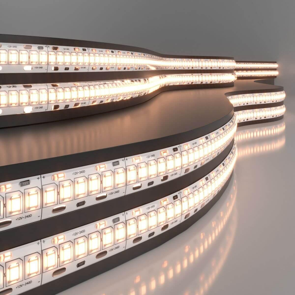 Светодиодная влагозащищенная лента Elektrostandard 16W/m 240LED/m 2835SMD тёплый белый 5M a052990 Светодиодная влагозащищенная лента Elektrostandard 16W/m 240LED/m 2835SMD тёплый белый 5M a052990