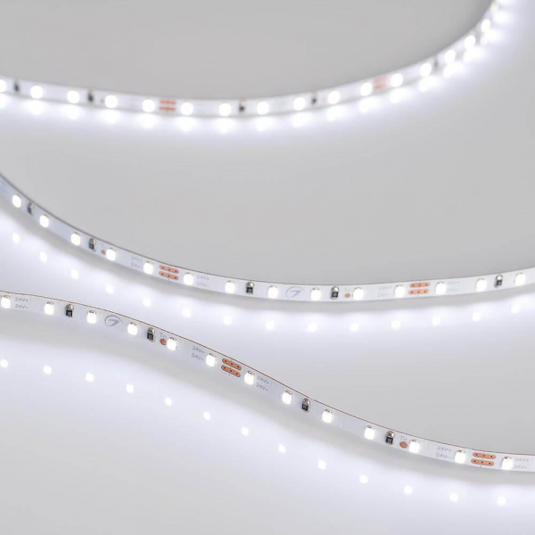 Светодиодная лента Arlight 9,6W/m 120LED/m 2216SMD холодный белый 5M 024409 Светодиодная лента Arlight 9,6W/m 120LED/m 2216SMD холодный белый 5M 024409