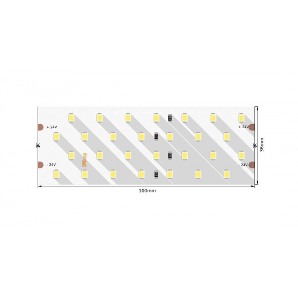 Светодиодная лента SWG 26W/m 280LED/m 2835SMD нейтральный белый 5M 005079 Светодиодная лента SWG 26W/m 280LED/m 2835SMD нейтральный белый 5M 005079