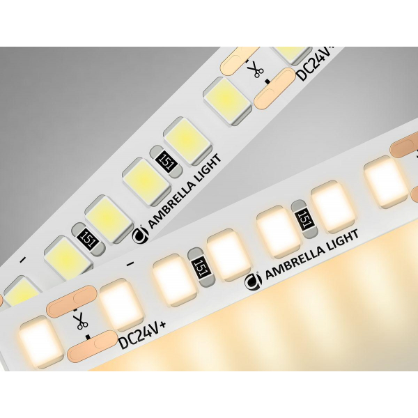 Светодиодная лента Ambrella Light 14,4W/m 180LED/m 2835SMD теплый белый 5M GS3201 Светодиодная лента Ambrella Light 14,4W/m 180LED/m 2835SMD теплый белый 5M GS3201