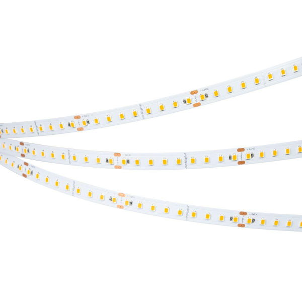 Светодиодная лента Arlight 8W/m 126Led/m 2835SMD теплый белый 5M UL-A126-10mm 24V Warm3000 044497 Светодиодная лента Arlight 8W/m 126Led/m 2835SMD теплый белый 5M UL-A126-10mm 24V Warm3000 044497