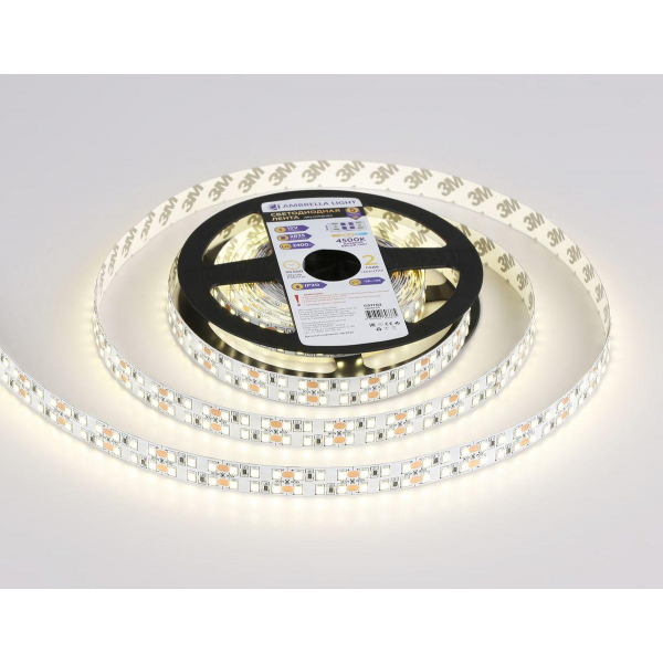 Светодиодная лента Ambrella Light 24W/m 240LED/m 2835SMD дневной белый 5M GS1702