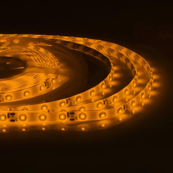 Светодиодная влагозащищенная лента Apeyron 4,8W/m 60LED/m 3528SMD желтый 5M 05BL Светодиодная влагозащищенная лента Apeyron 4,8W/m 60LED/m 3528SMD желтый 5M 05BL