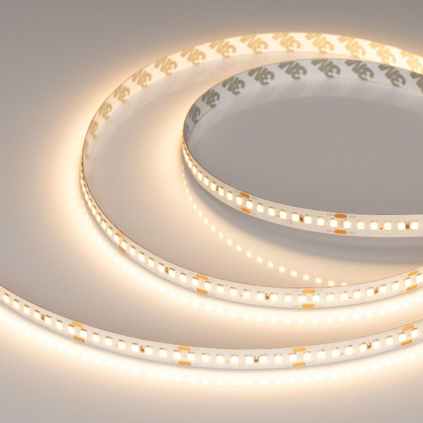 Светодиодная лента Arlight 17,6W/m 192LED/m 2835SMD теплый белый 5M RT-A192-10mm 24V Warm2700 038776 Светодиодная лента Arlight 17,6W/m 192LED/m 2835SMD теплый белый 5M RT-A192-10mm 24V Warm2700 038776