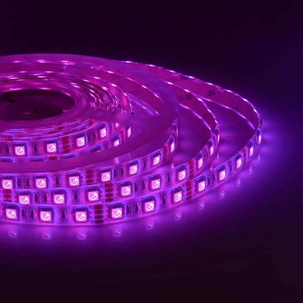 Светодиодная влагозащищенная лента Apeyron 14,4W/m 60Led/m 5050SMD разноцветная 1M 260BL Светодиодная влагозащищенная лента Apeyron 14,4W/m 60Led/m 5050SMD разноцветная 1M 260BL