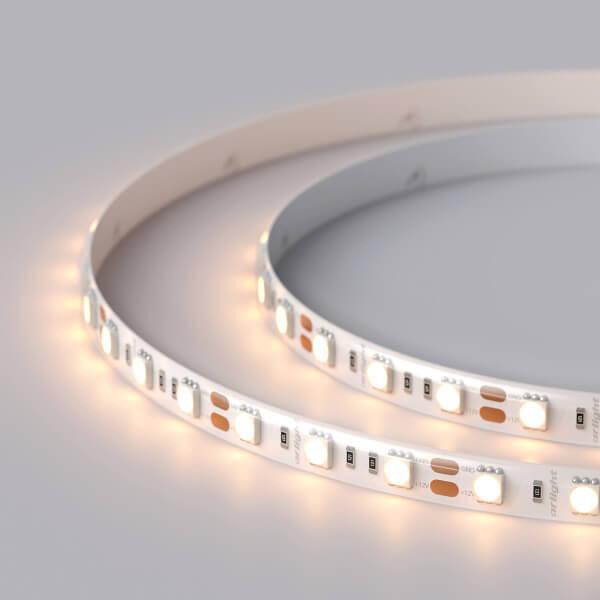 Светодиодная влагозащищенная лента Arlight 14,4W/m 60LED/m 5060SMD теплый белый 5M 014692(2) Светодиодная влагозащищенная лента Arlight 14,4W/m 60LED/m 5060SMD теплый белый 5M 014692(2)