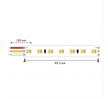 Лента светодиодная 5M SMD2835 19.8W/m 2700-6500K IP65 Favourite 2001-62065