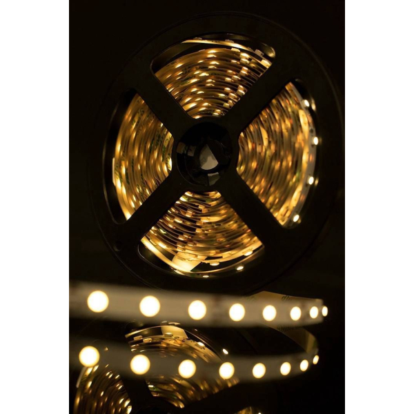 Светодиодная лента SWG 4,8W/m  60Led/m 3528SMD теплый белый 5M SWG360-12-4.8-WW-М 009252