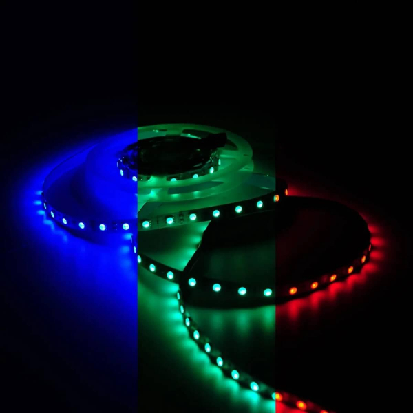 Светодиодная лента Gauss 10W/m 60LED/m 5050SMD разноцветный 3M BT054 Светодиодная лента Gauss 10W/m 60LED/m 5050SMD разноцветный 3M BT054