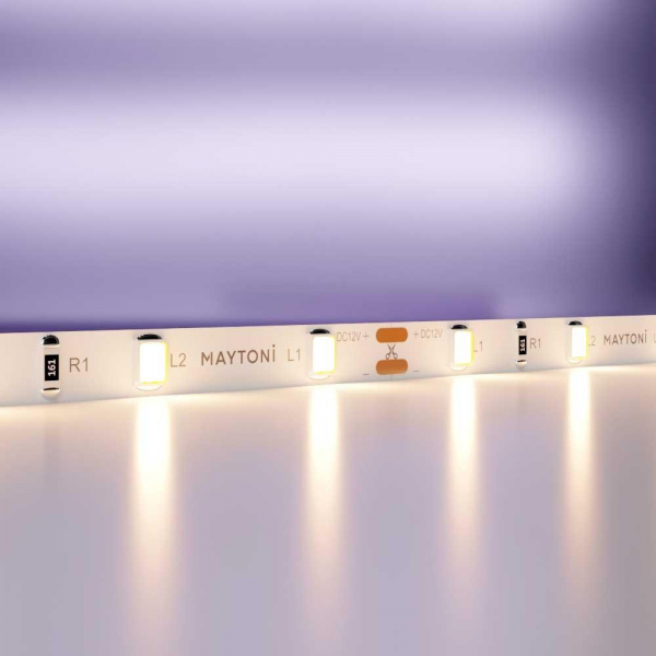 Светодиодная лента Maytoni Technical 4,8W/m теплый белый 5M 20007 Светодиодная лента Maytoni Technical 4,8W/m теплый белый 5M 20007