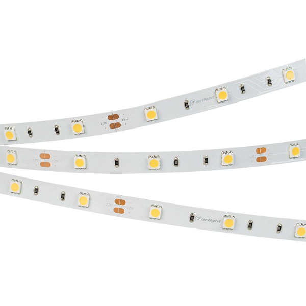 Светодиодная лента Arlight 7,2W/m 30Led/m 5060SMD теплый белый 5M RT-B30-10mm 12V Warm2700 010594(2) Светодиодная лента Arlight 7,2W/m 30Led/m 5060SMD теплый белый 5M RT-B30-10mm 12V Warm2700 010594(2)