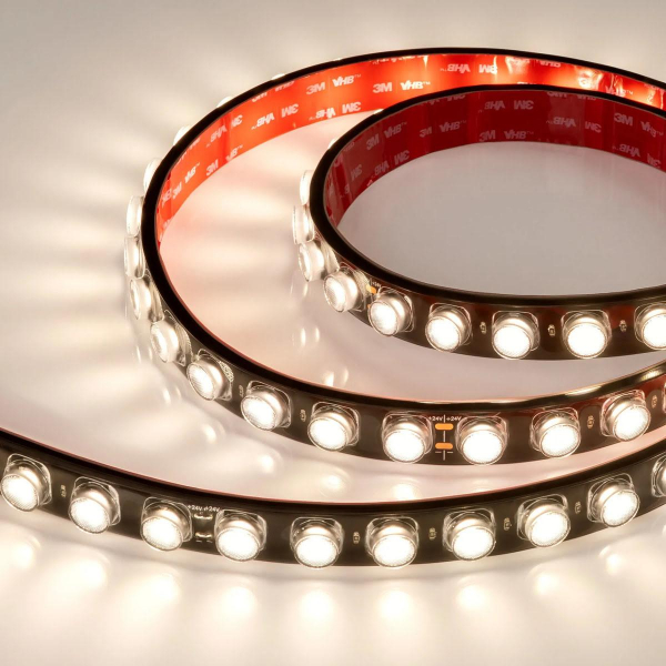 Светодиодная лента герметичная Arlight 21W/m 42LED/m 2835SMD теплый белый 5М FLT-PS-A42-BLACK-23mm 24V 040920 Светодиодная лента герметичная Arlight 21W/m 42LED/m 2835SMD теплый белый 5М FLT-PS-A42-BLACK-23mm 24V 040920
