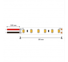 Лента светодиодная 5M SMD2835 14.4W/m 3000K IP65 Favourite 2001-31465