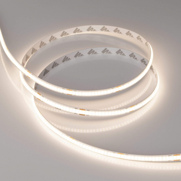 Светодиодная лента Arlight 8W/m 320LED/m COB дневной белый 5M 039021 Светодиодная лента Arlight 8W/m 320LED/m COB дневной белый 5M 039021