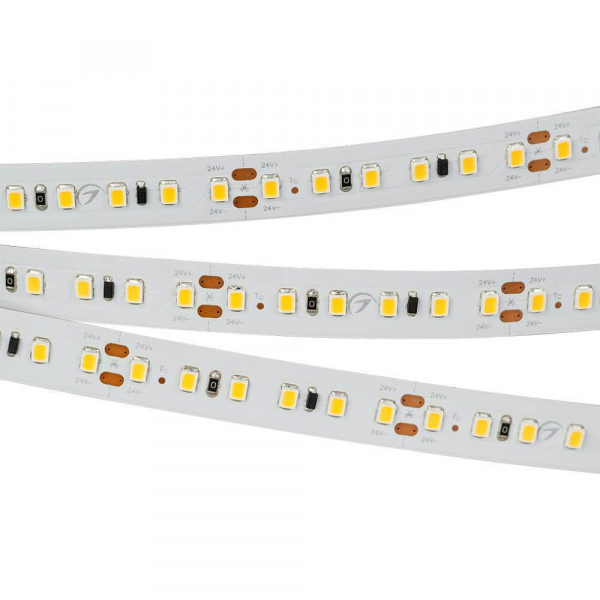 Светодиодная лента Arlight 9,6W/m 120LED/m 2835SMD теплый белый 20M 024593 Светодиодная лента Arlight 9,6W/m 120LED/m 2835SMD теплый белый 20M 024593