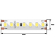 Светодиодная лента DesignLed DSG 2835 WW 168L-V24-IP33, 2700 K, 840 LED, 17W/m, 5000*10*2 mm, LUX 001821