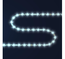 Светодиодная лента Apeyron 5W/m 60LED/m 2835SMD холодный белый 5M 00-351