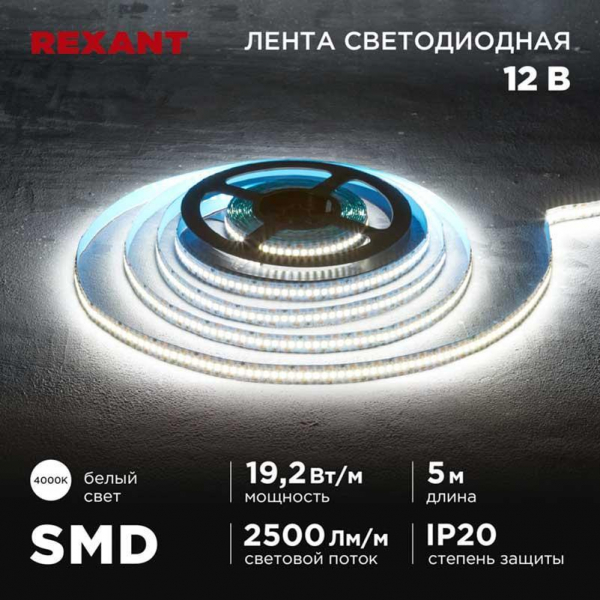 Светодиодная лента REXANT 141-224 Светодиодная лента REXANT 141-224